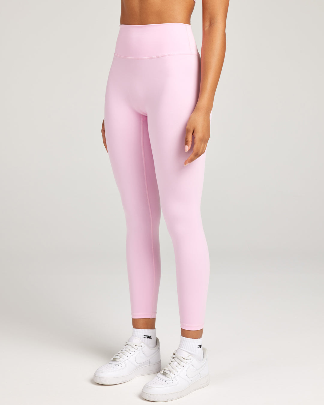 7/8 Invisible Scrunch Leggings - Candy Pink