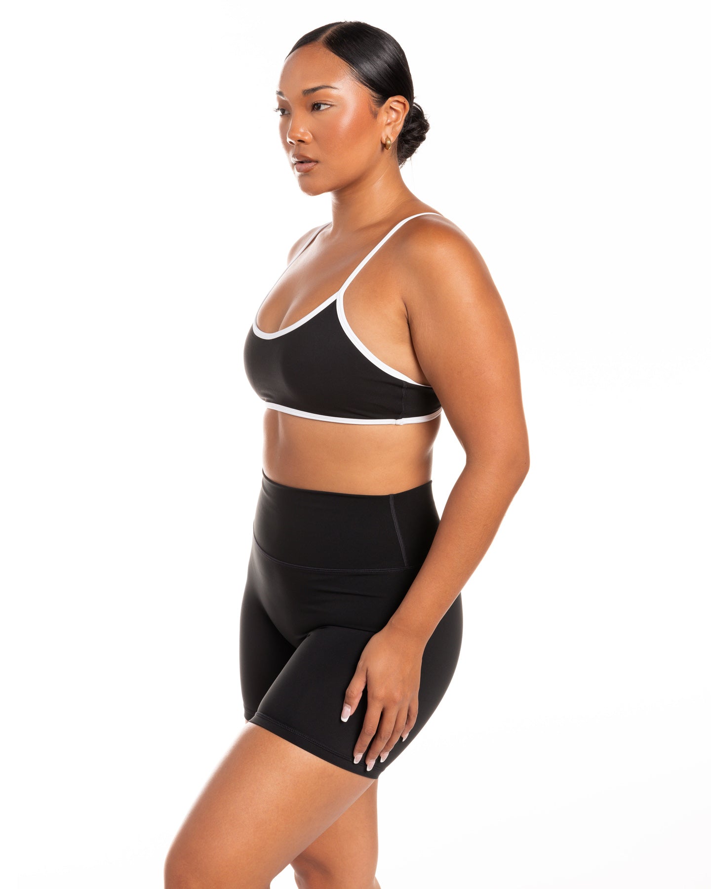 Micro Contrast Bra - Black – Elite Eleven