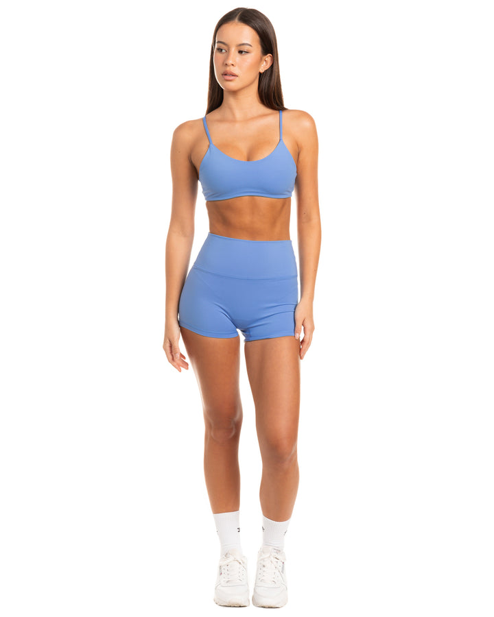 Aura SF Micro Shorts - Powder Blue