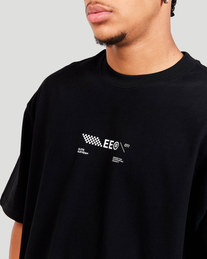 Capital V2 Oversized Tee - Black