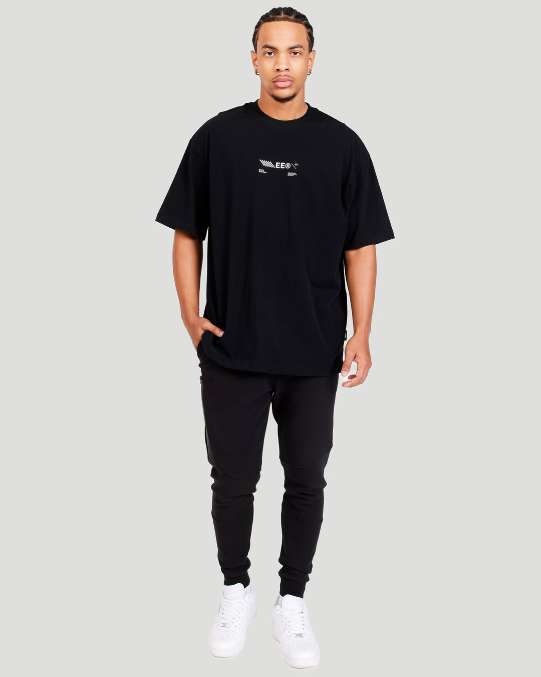 Capital V2 Oversized Tee - Black