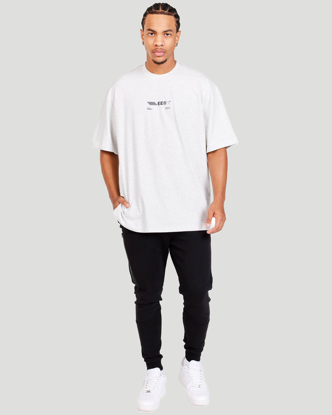 Capital V2 Oversized Tee - Polar Grey