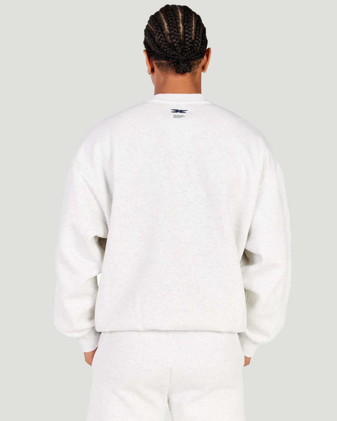 Capital V2 Crewneck - Polar Grey