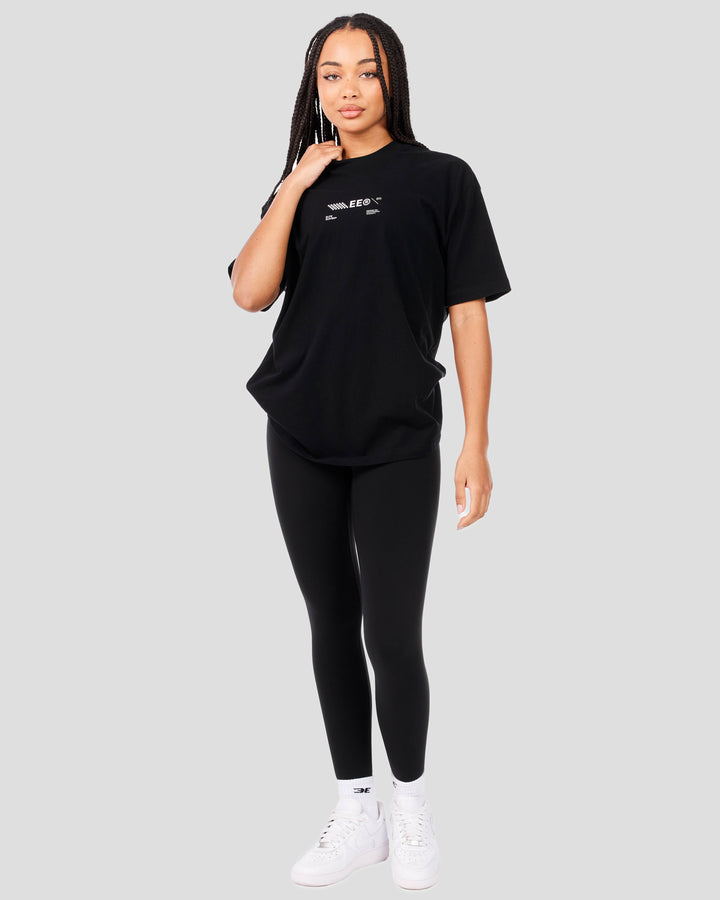 Capital V2 Oversized Tee - Black