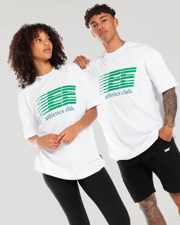 Athletics Club Tee - White