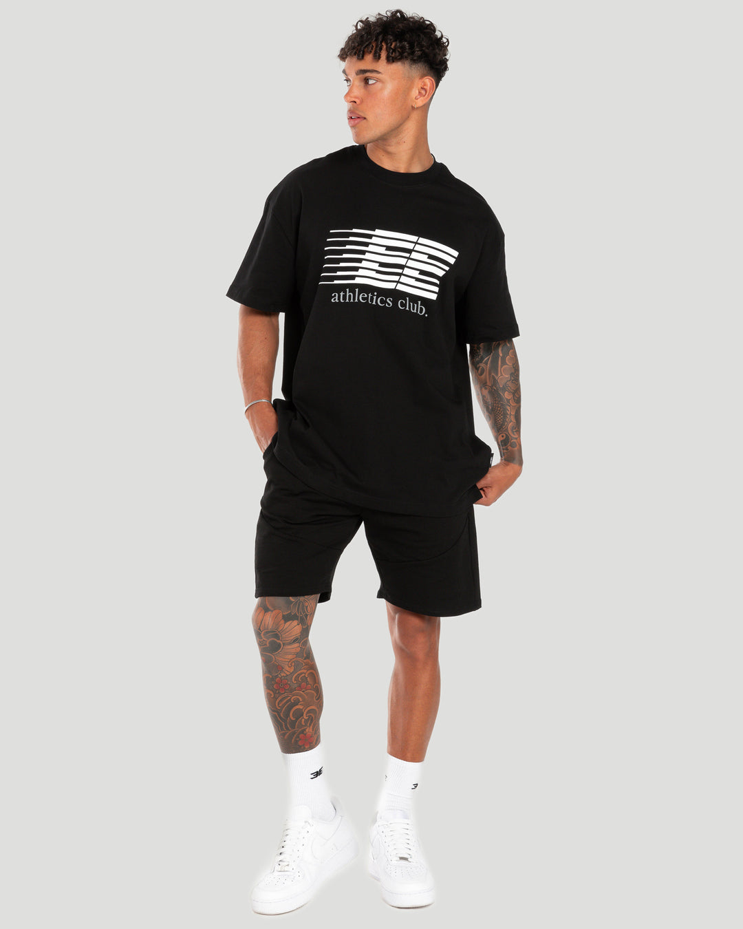 Athletics Club Tee - Black