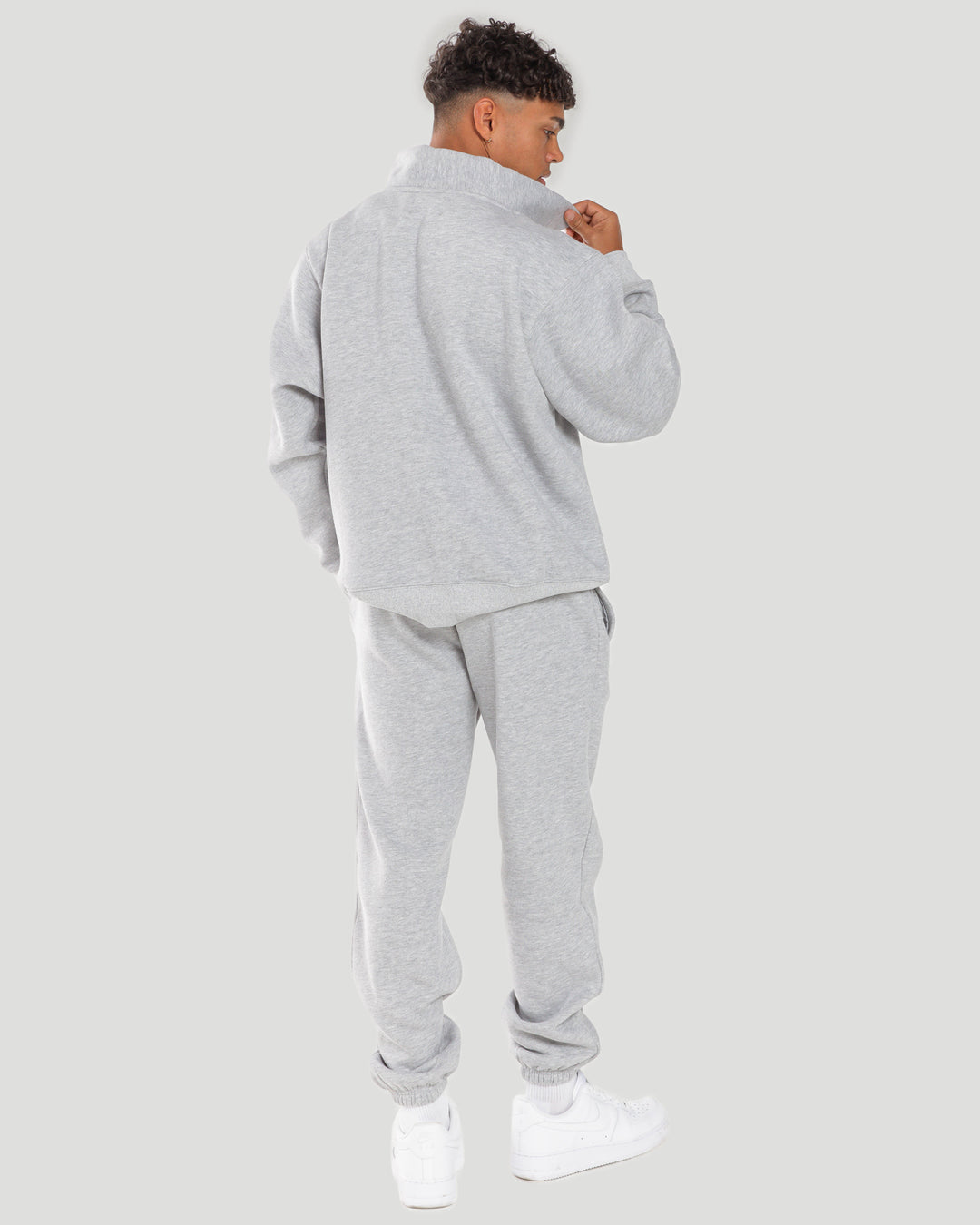 Classic 1/4 Zip - Grey