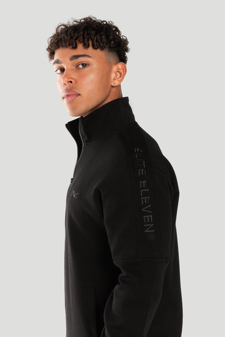 Division 1/4 Zip - Black