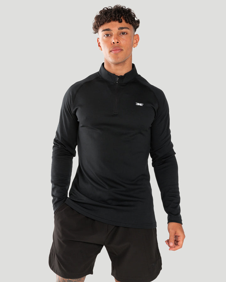 Performance 1/4 Zip (Men's) - Black