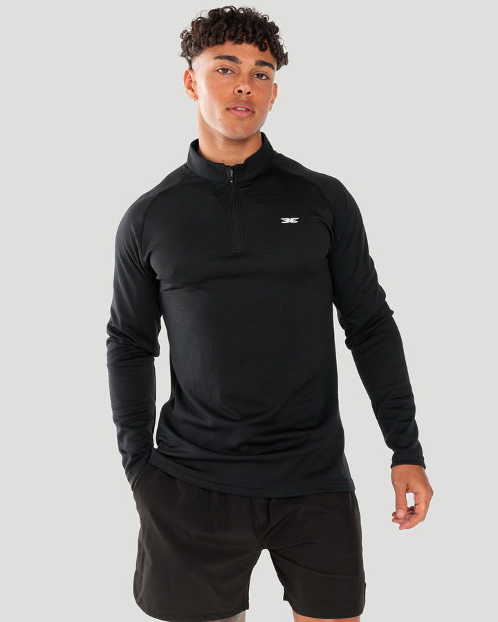 Performance 1/4 Zip (Men's) - Black