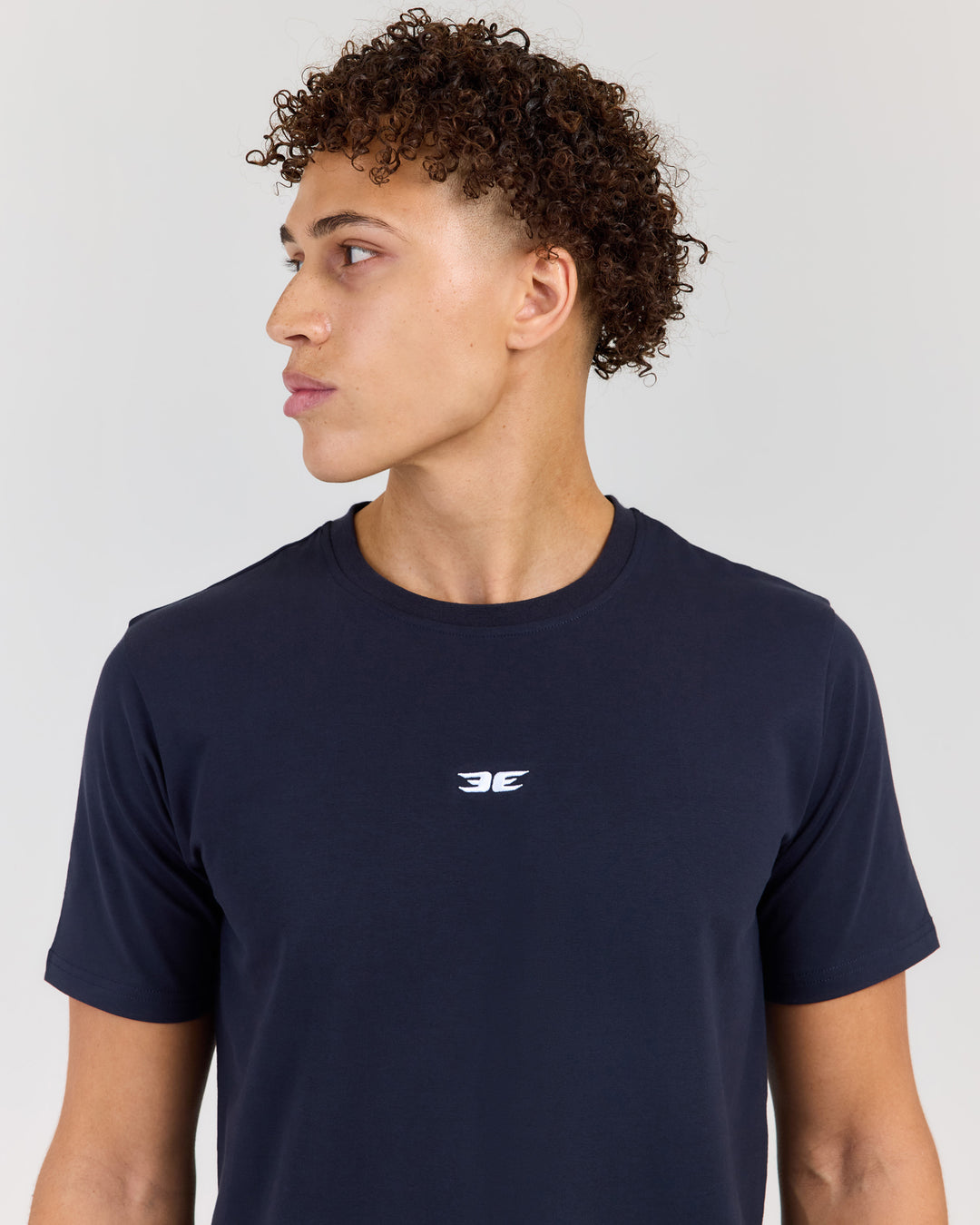 Classic Fitted Tee - Navy