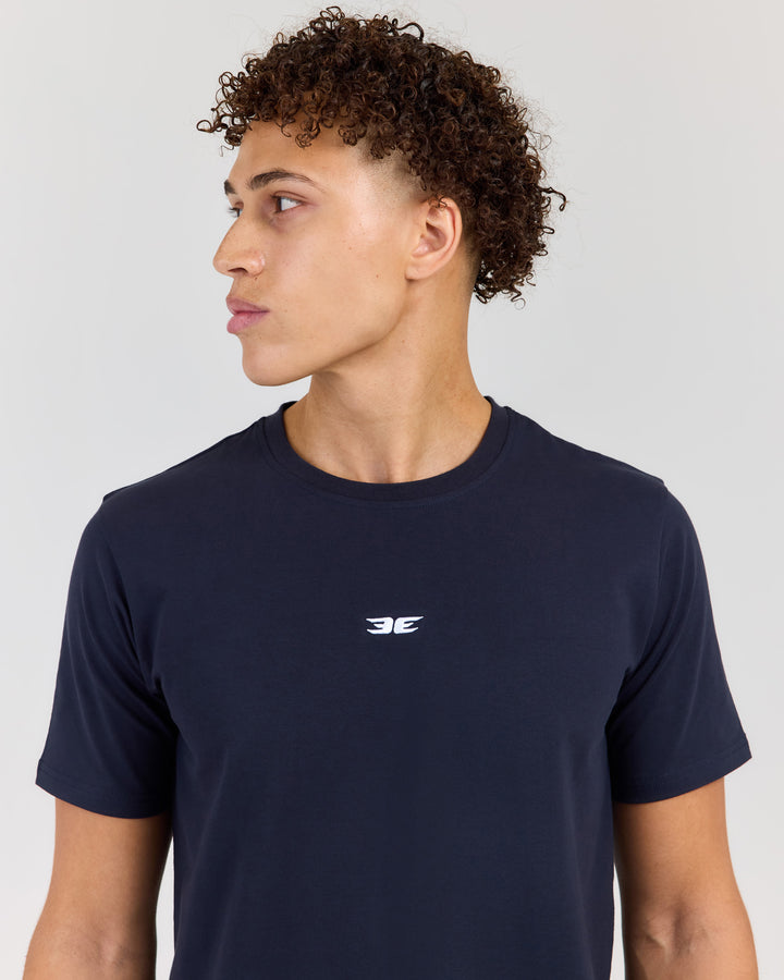Classic Fitted Tee - Navy