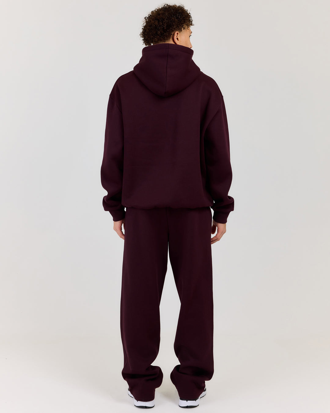 Classic Straight Leg Pants - Plum