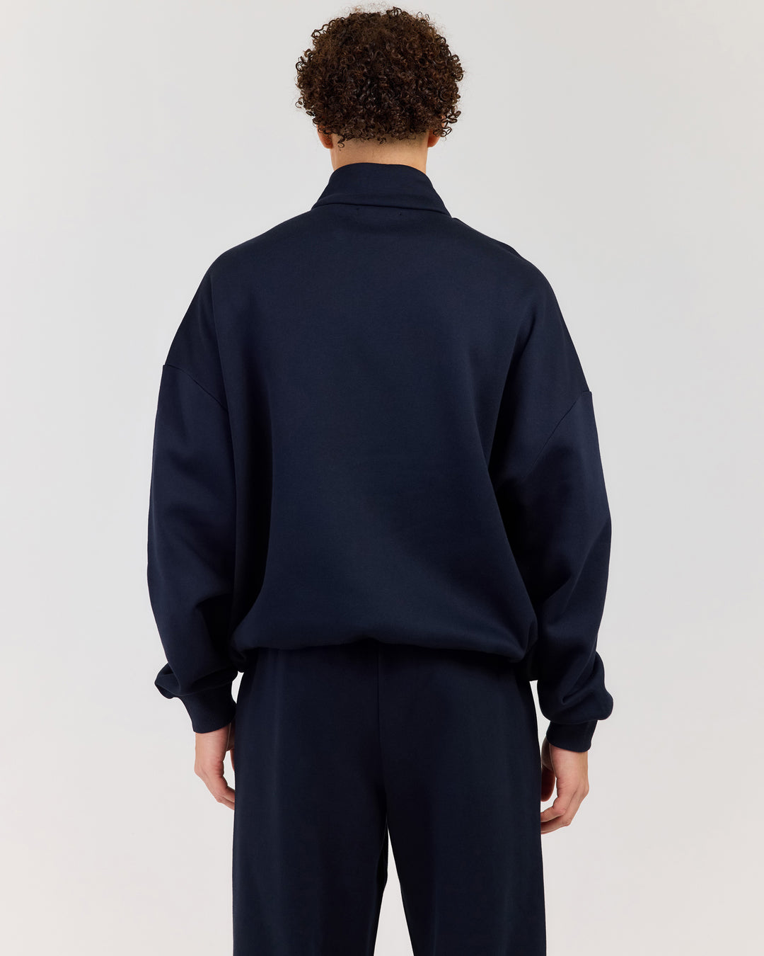 Classic Relaxed Zip Through - Navy