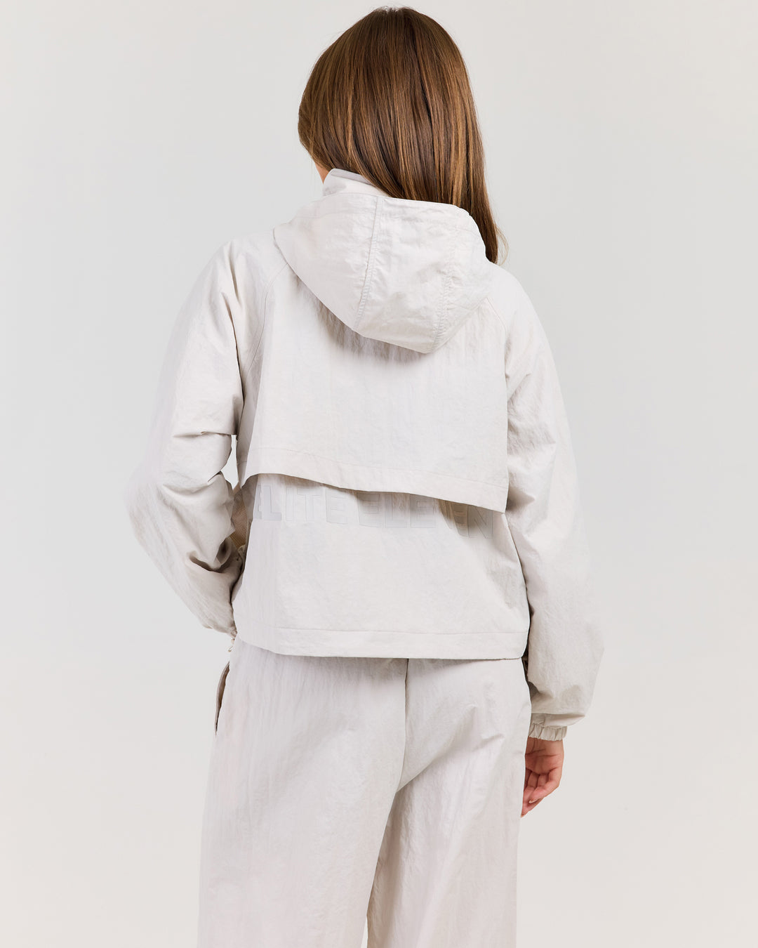 Lightweight Funnel Neck Jacket - Bone
