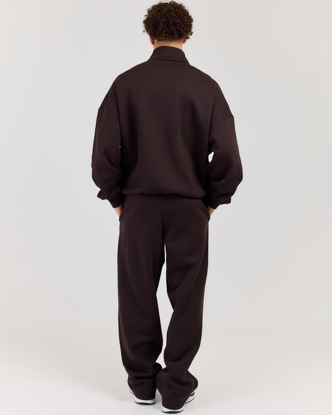 Classic Straight Leg Pants - Coffee Bean