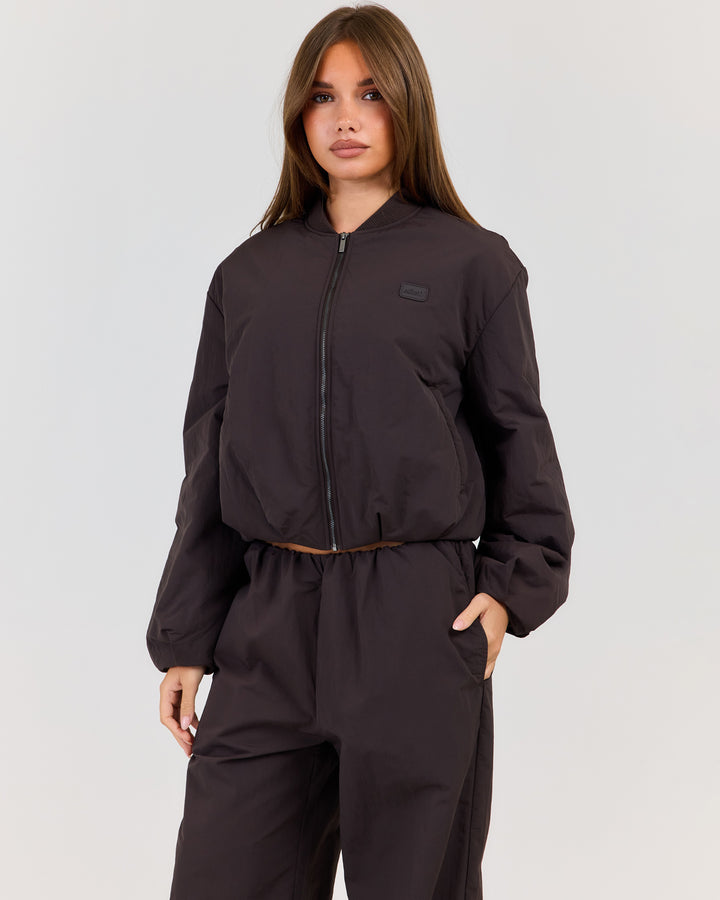 Bomber Jacket - Coffee Bean