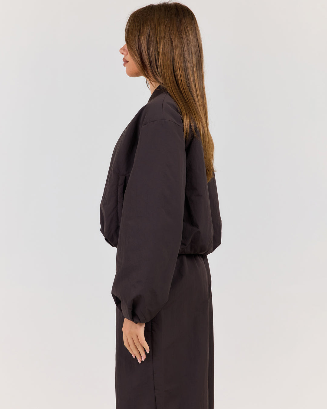 Bomber Jacket - Coffee Bean