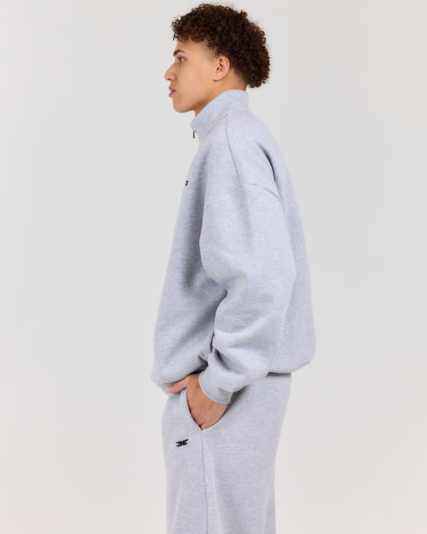 Classic Relaxed Zip Through - Grey Marle – Elite Eleven