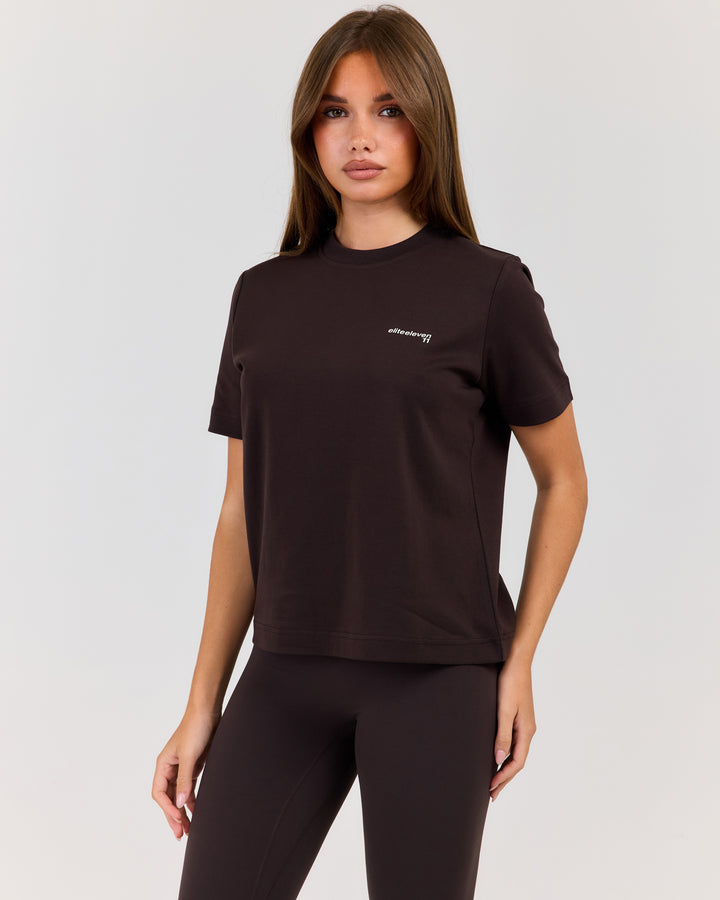 EE Everyday Tee - Coffee Bean