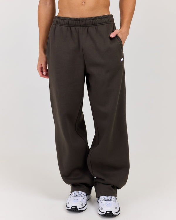Classic Straight Leg Pants - Dark Olive