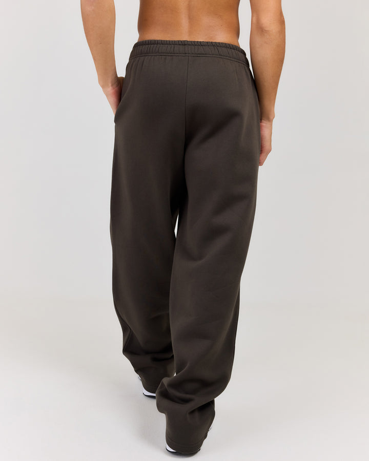 Classic Straight Leg Pants - Dark Olive