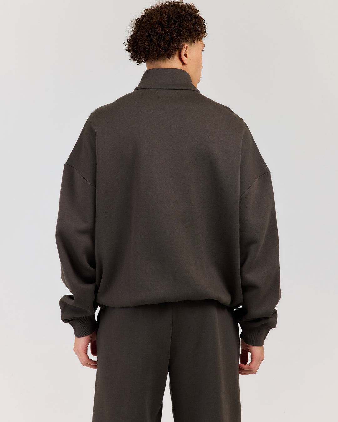 Classic Relaxed Zip Through - Dark Olive