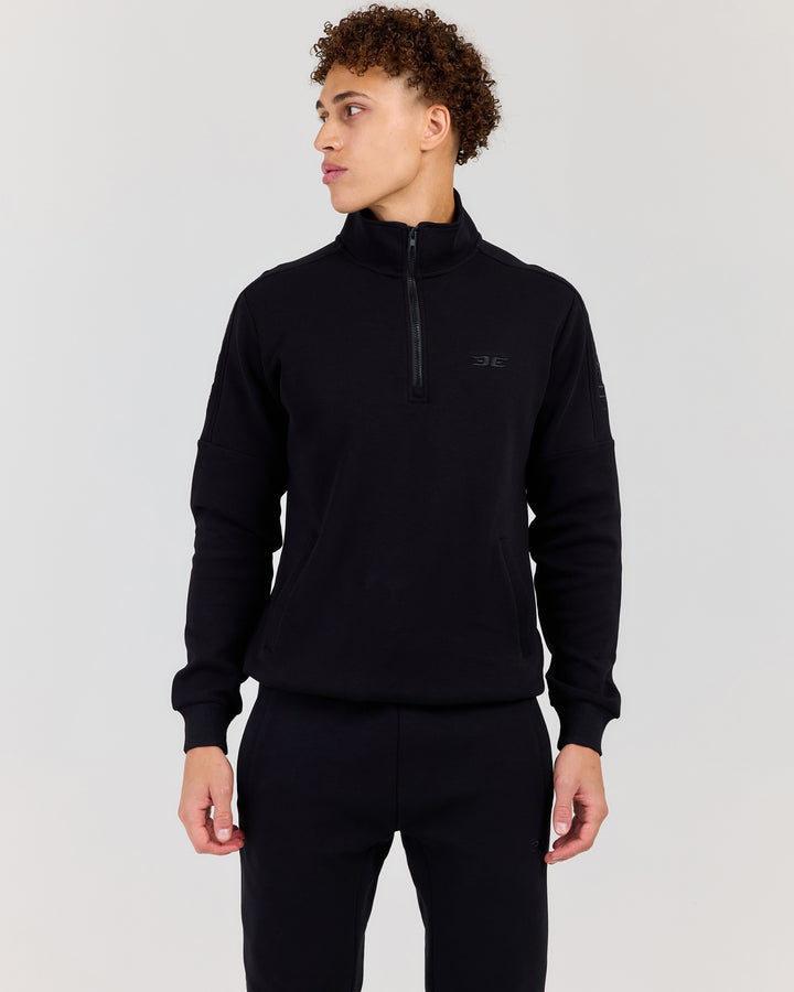 Division 1/4 Zip - Black