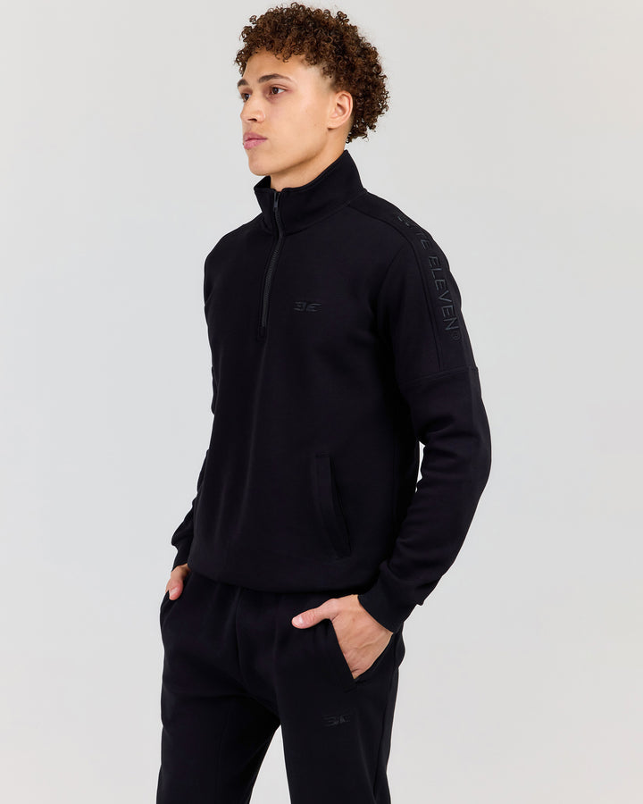 Division 1/4 Zip - Black