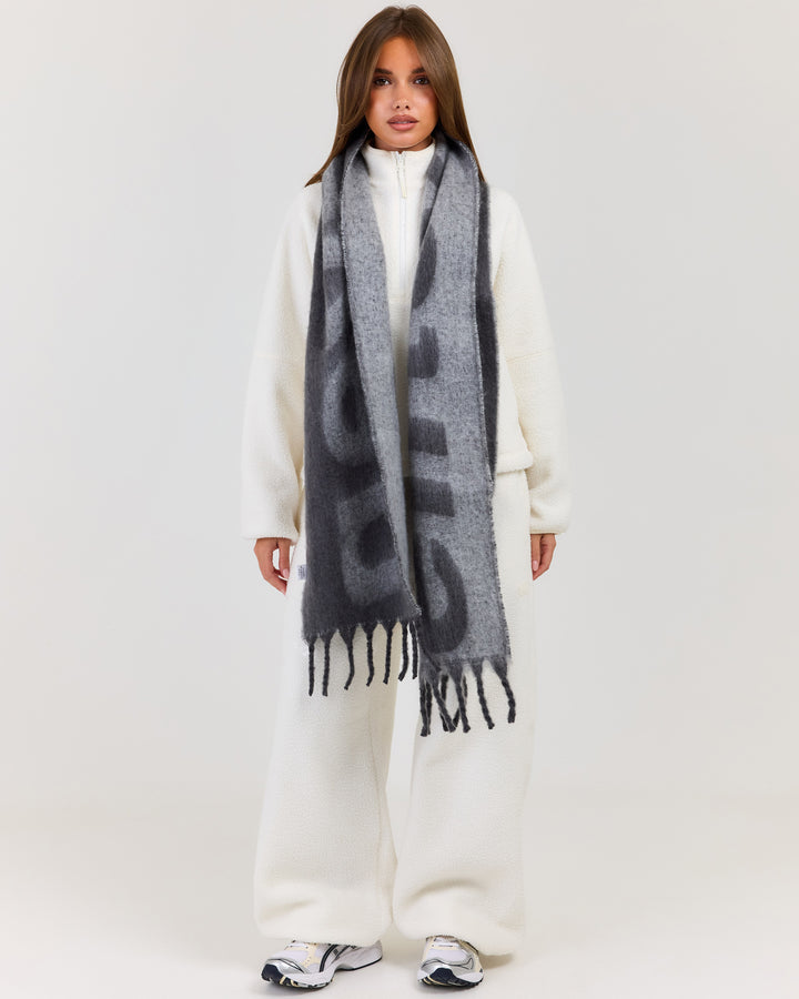 EE Reversible Scarf - Grey