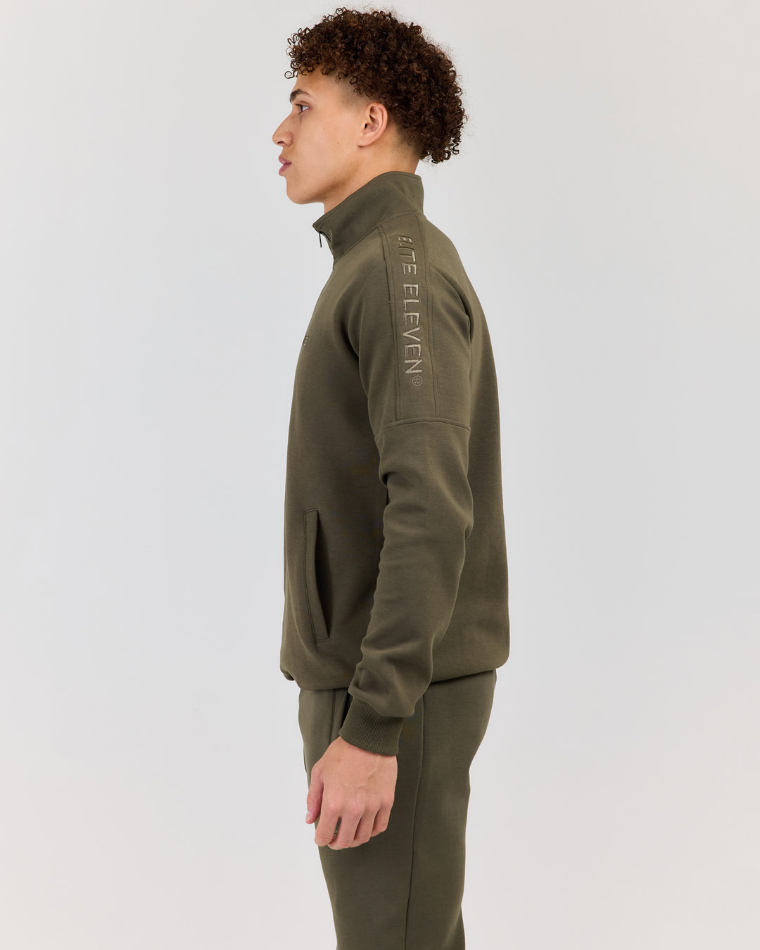 Division 1/4 Zip - Khaki