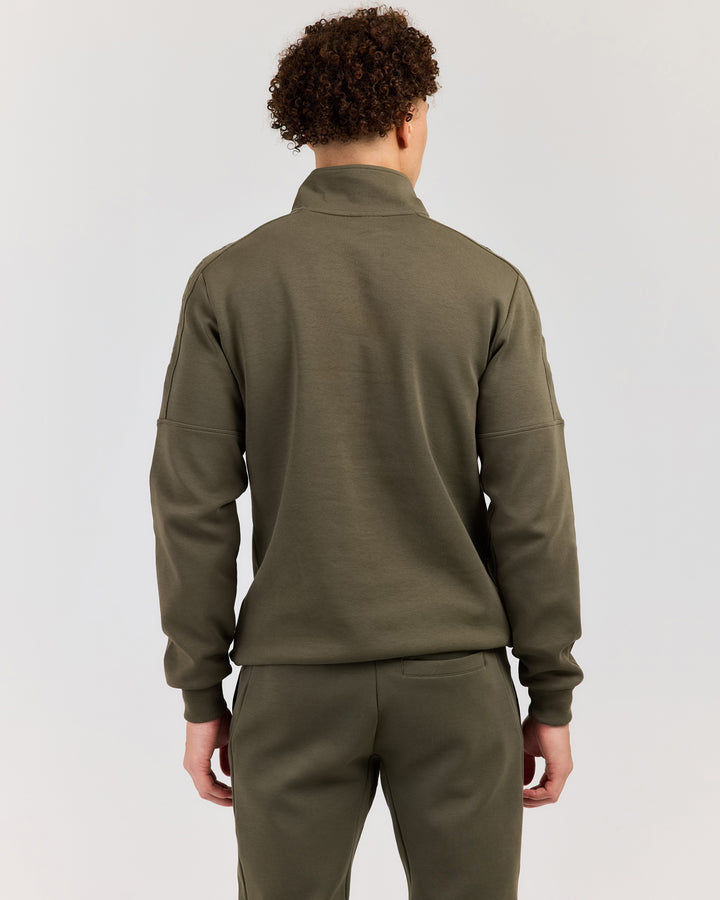 Division 1/4 Zip - Khaki
