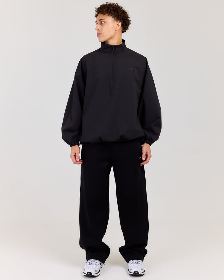 Men's Lightweight 1/4 Zip  - Black