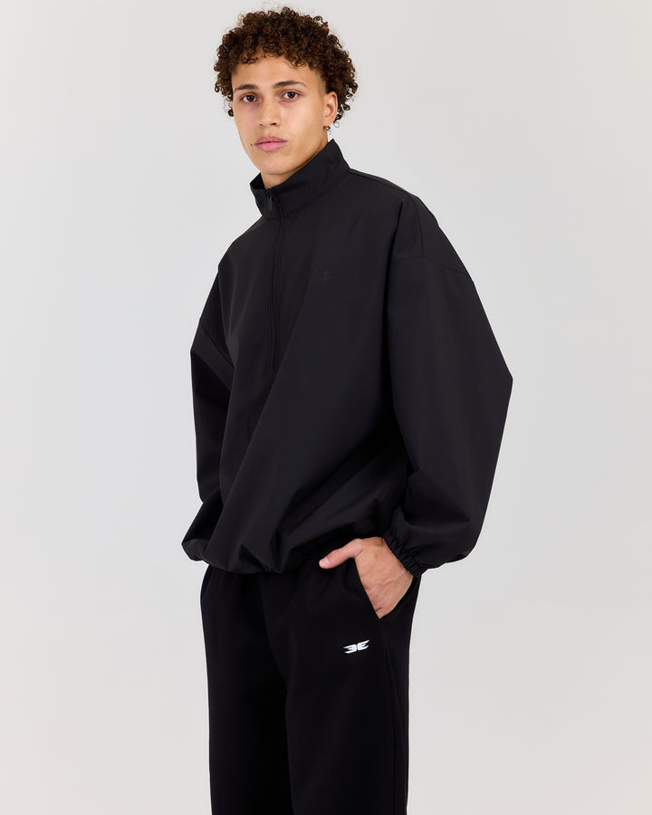 Men's Lightweight 1/4 Zip  - Black