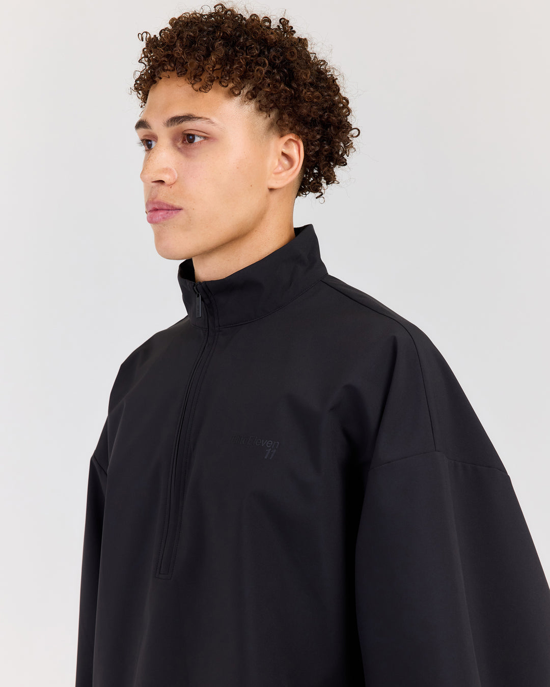 Men's Lightweight 1/4 Zip  - Black