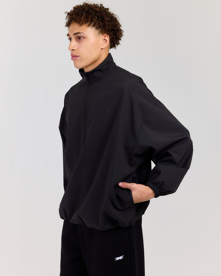 Men's Lightweight 1/4 Zip  - Black