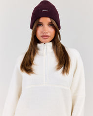 EE Beanie - Plum