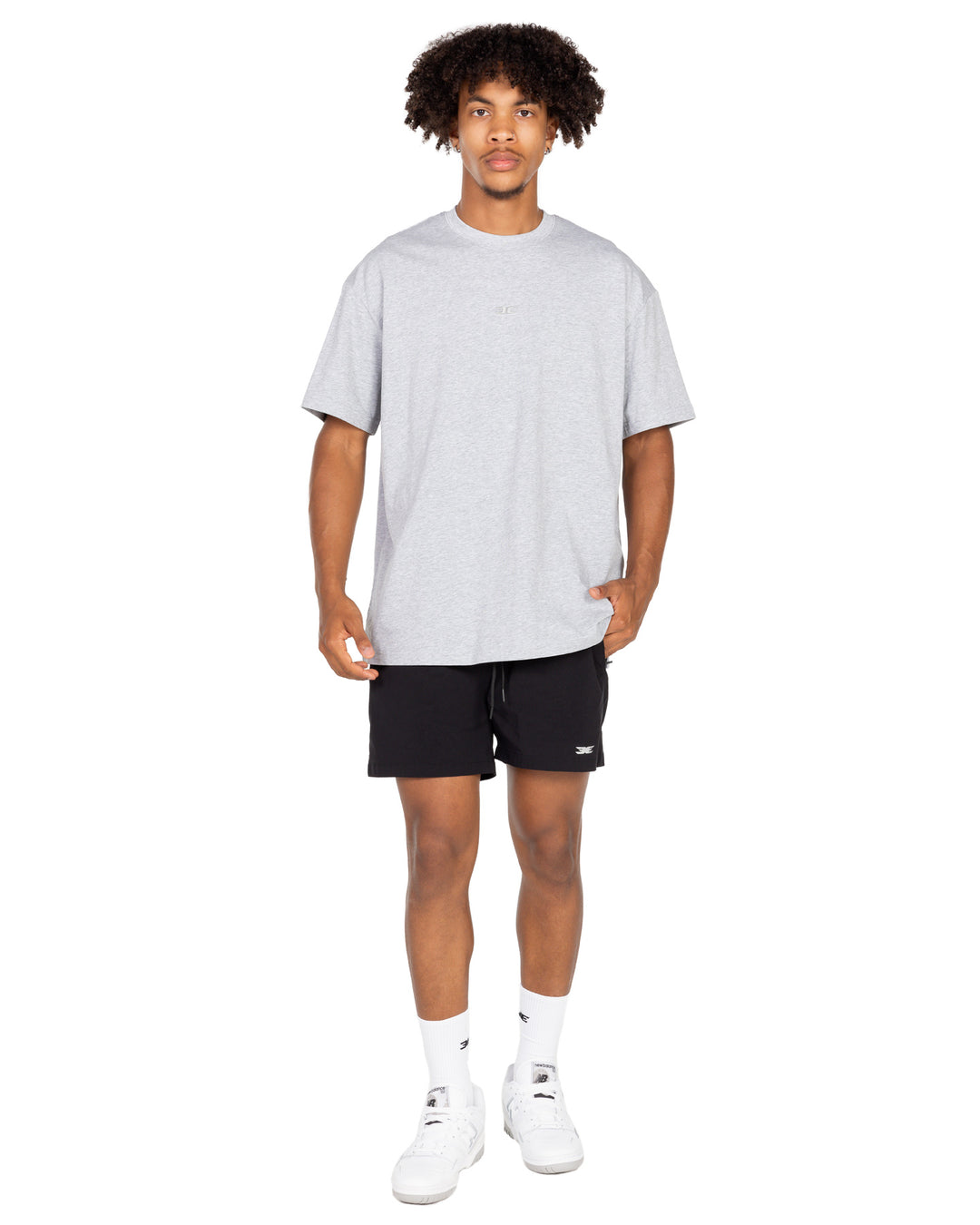 V3 Oversized Classic Tee - Grey