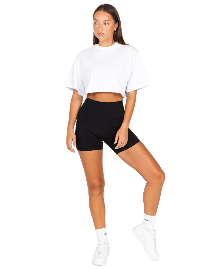 Women's Classic Cropped Tee - White