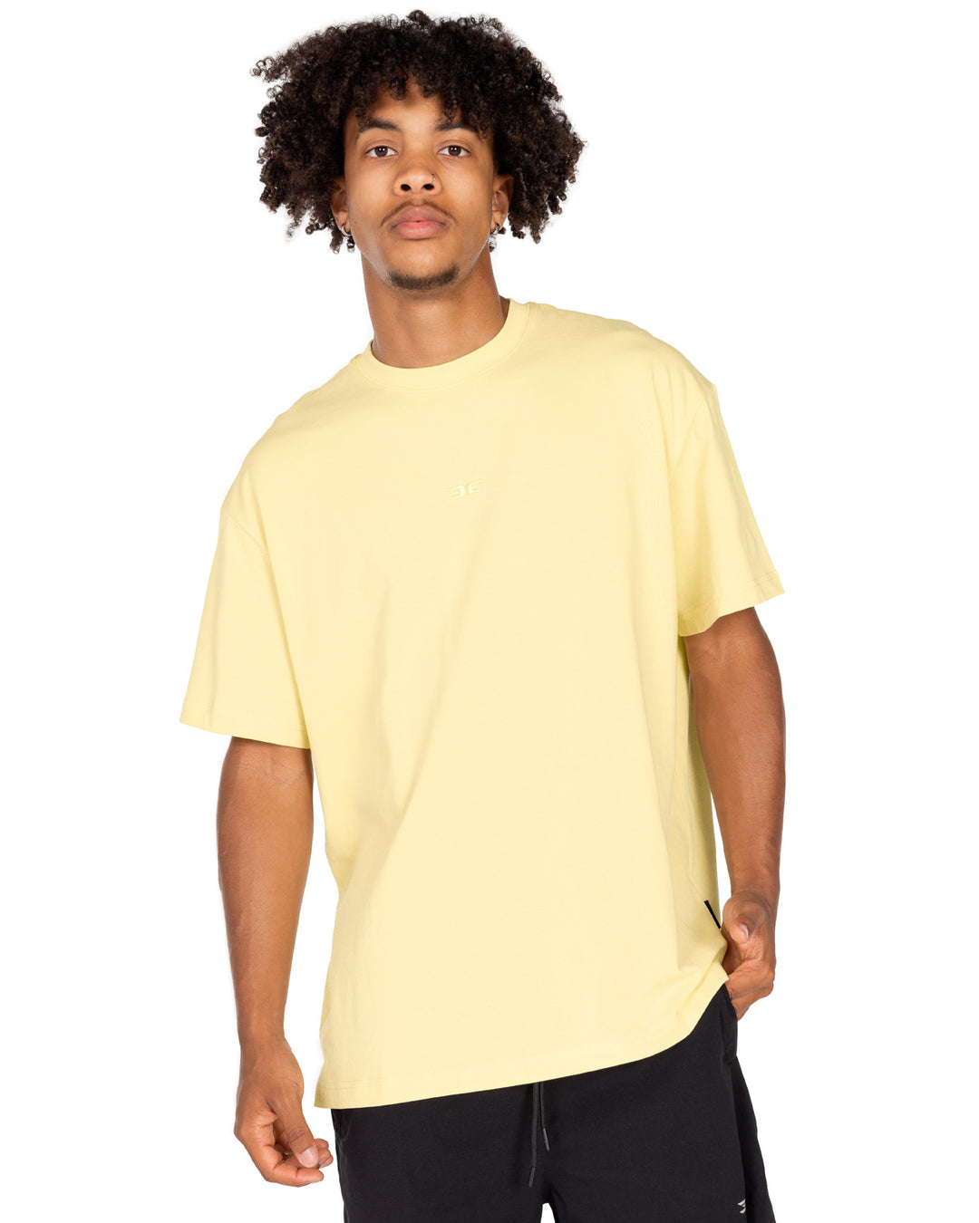 V3 Oversized Classic Tee - Soft Yellow