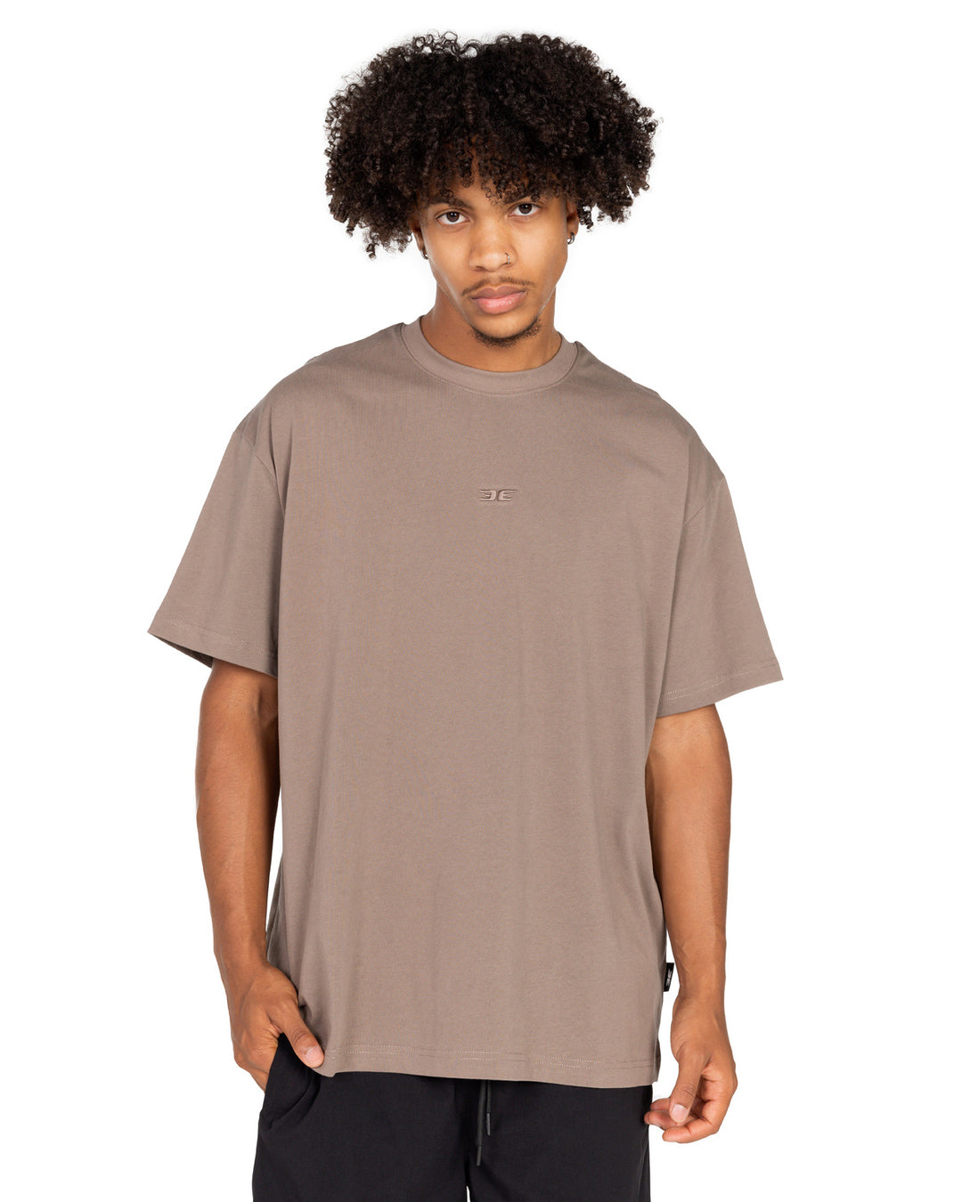 V3 Oversized Classic Tee - Cement