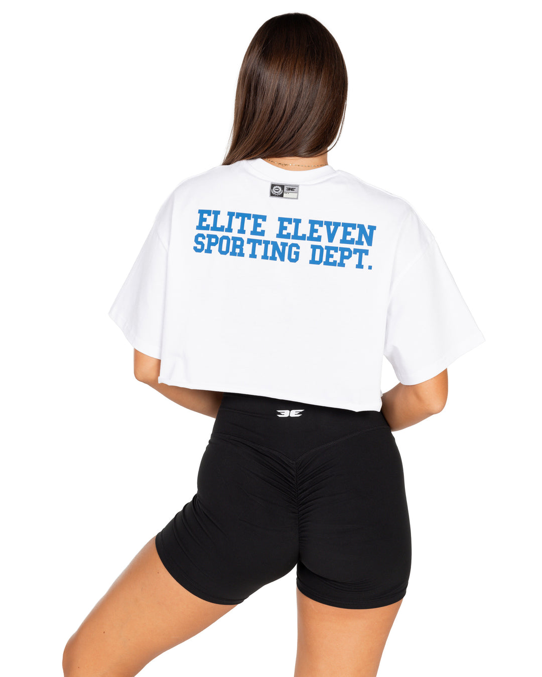 Squad Cropped Tee - White