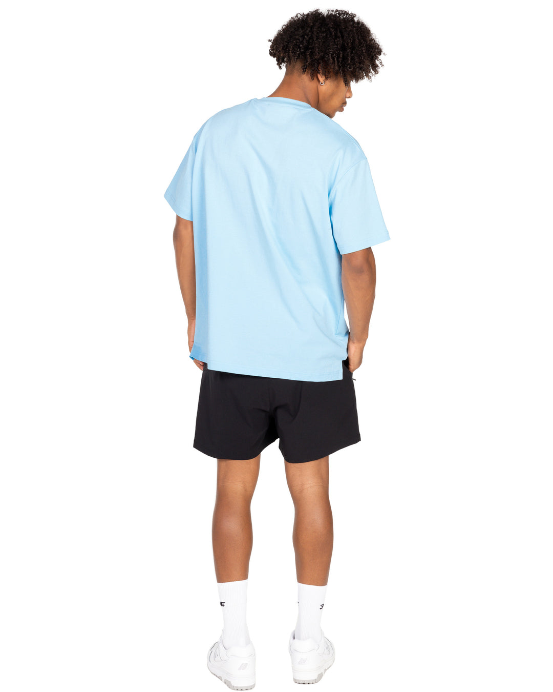 V3 Oversized Classic Tee - Sky Blue