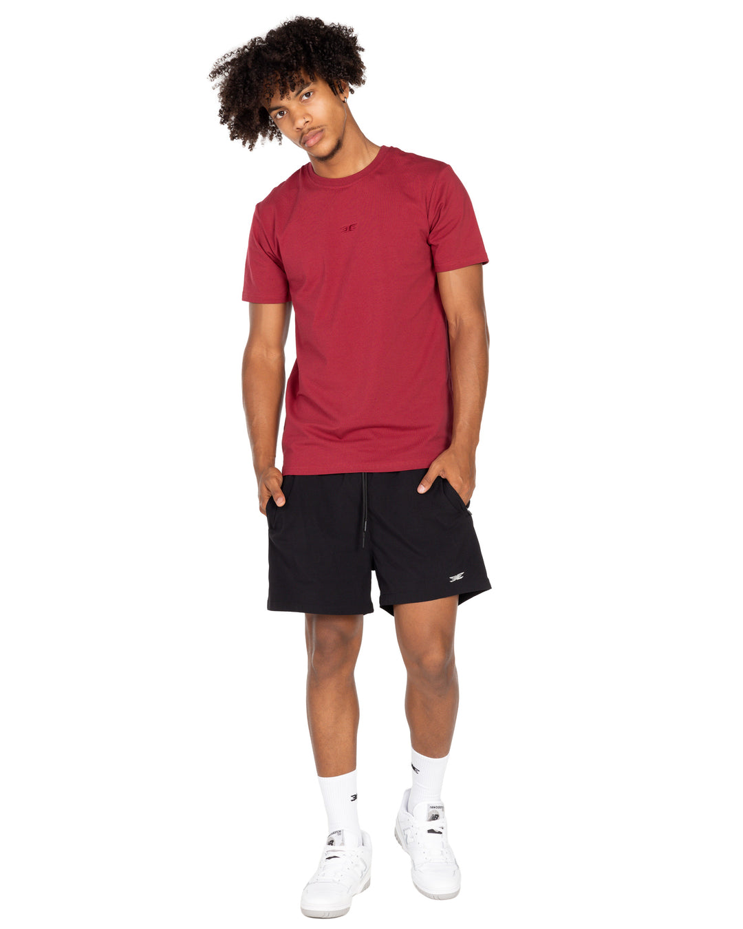 Classic Fitted Tee - Maroon