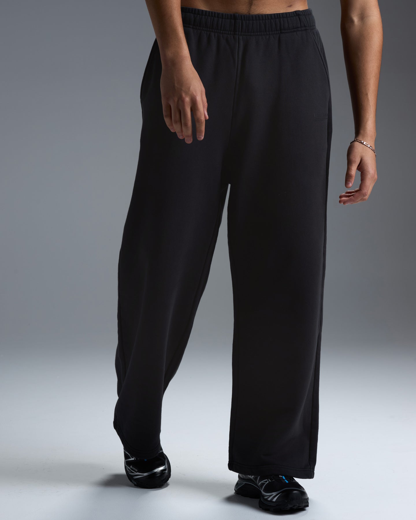 Premium Heavyweight Men's Straight Leg Pants - Black