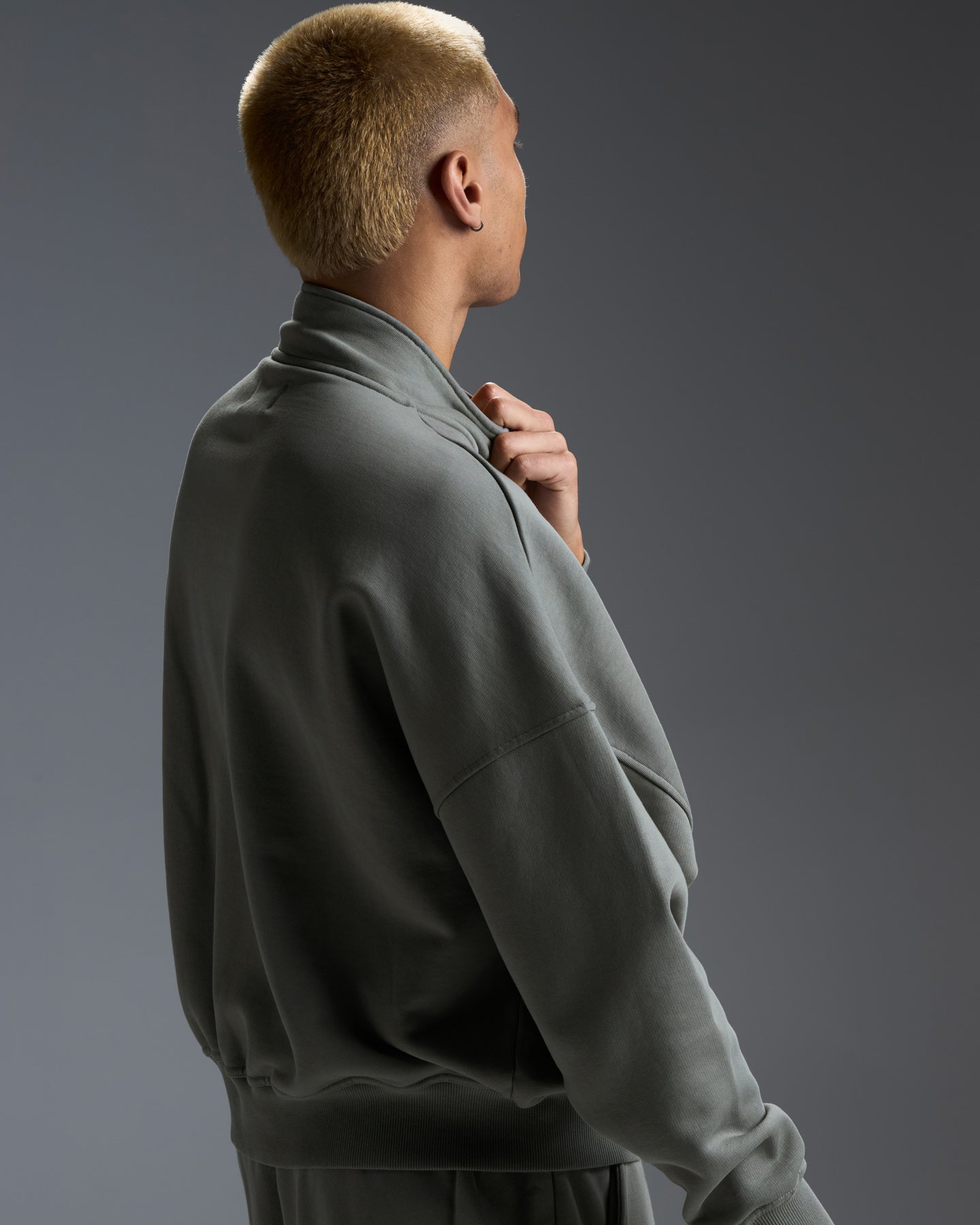 Premium Heavyweight Unisex 1/4 Zip - Fog Green – Elite Eleven