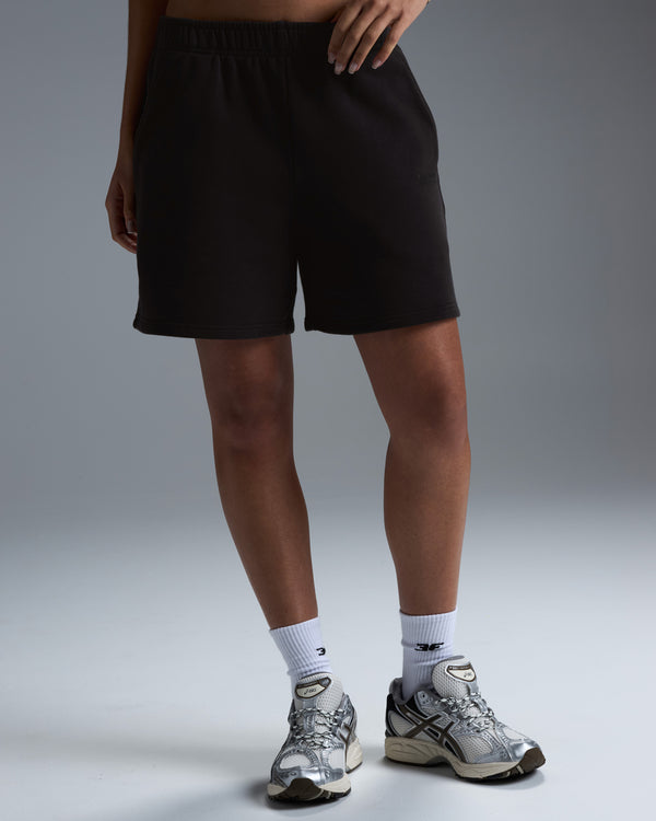 Premium Heavyweight Women's Shorts - Black