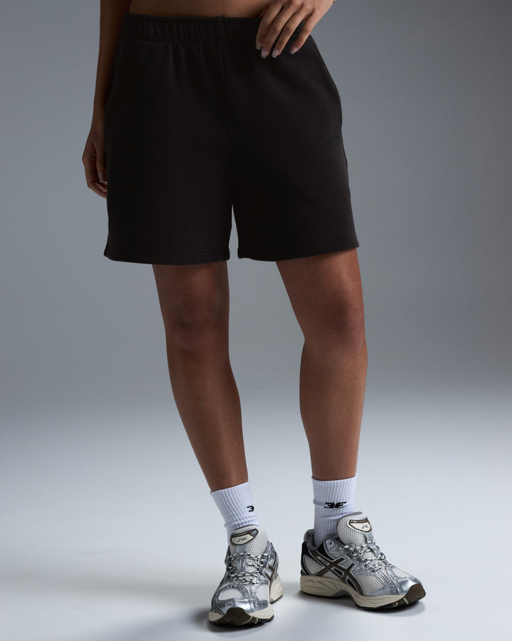Premium Heavyweight Women's Shorts - Black
