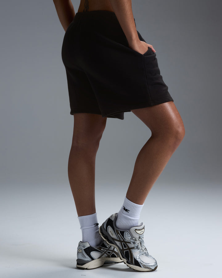 Premium Heavyweight Women's Shorts - Black