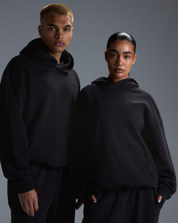 Premium Heavyweight Unisex Hoodie - Black